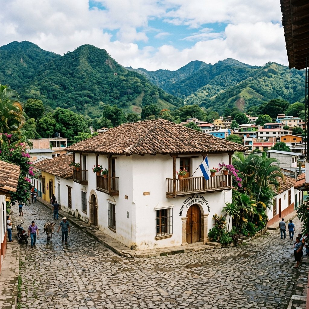 Town museum in Copán Ruinas, Honduras