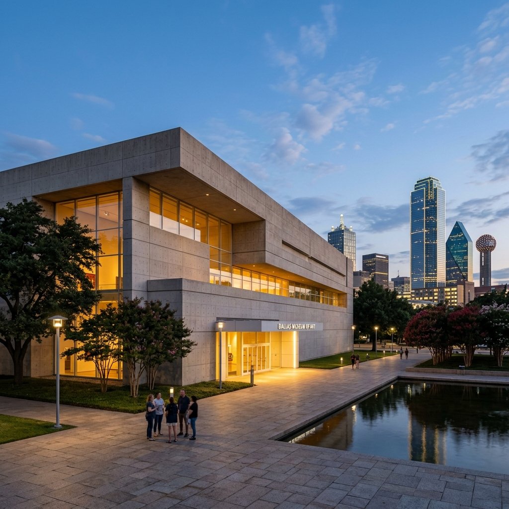 Dallas Museum of Art exterior — modernist building