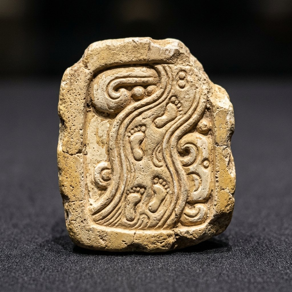 Eb carved glyph