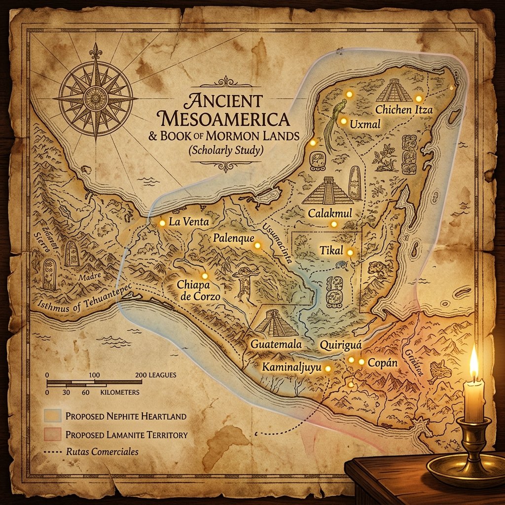 LDS geography theories map