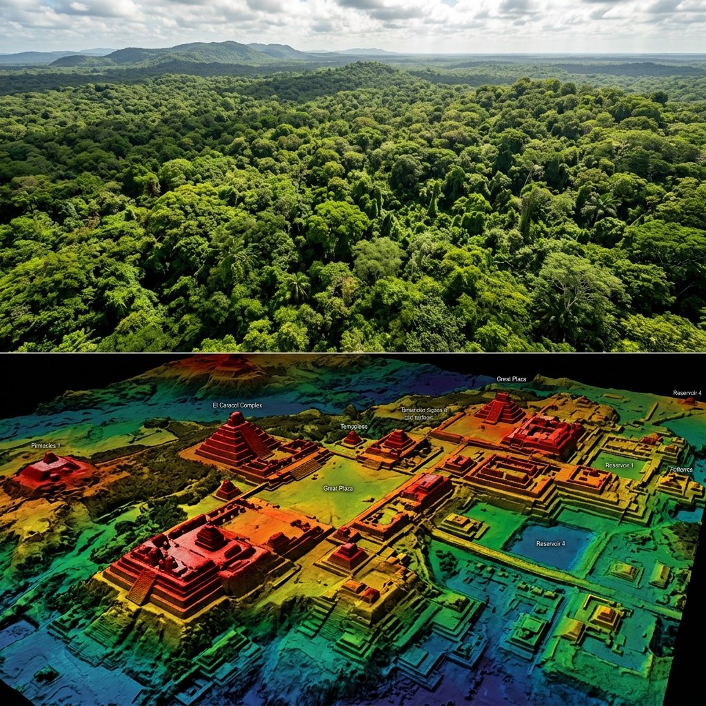 LiDAR revealing the hidden Maya megalopolis
