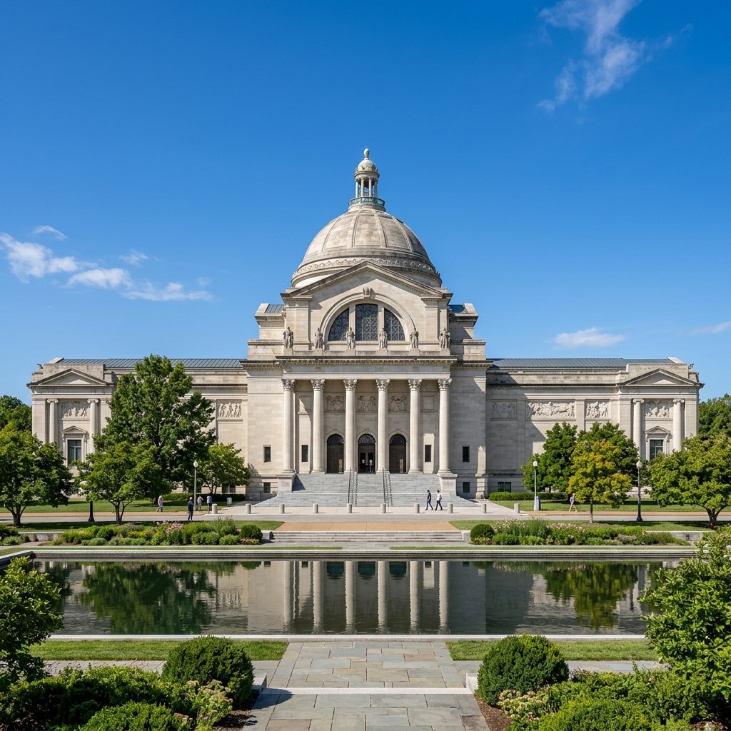 St. Louis Art Museum — Beaux-Arts building with dome in Forest Park