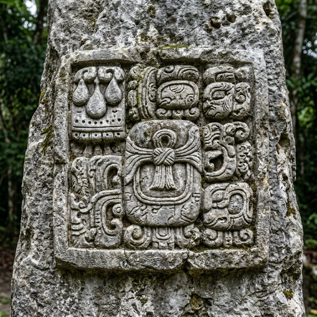Ancient Maya symbol: The Emblem Glyph