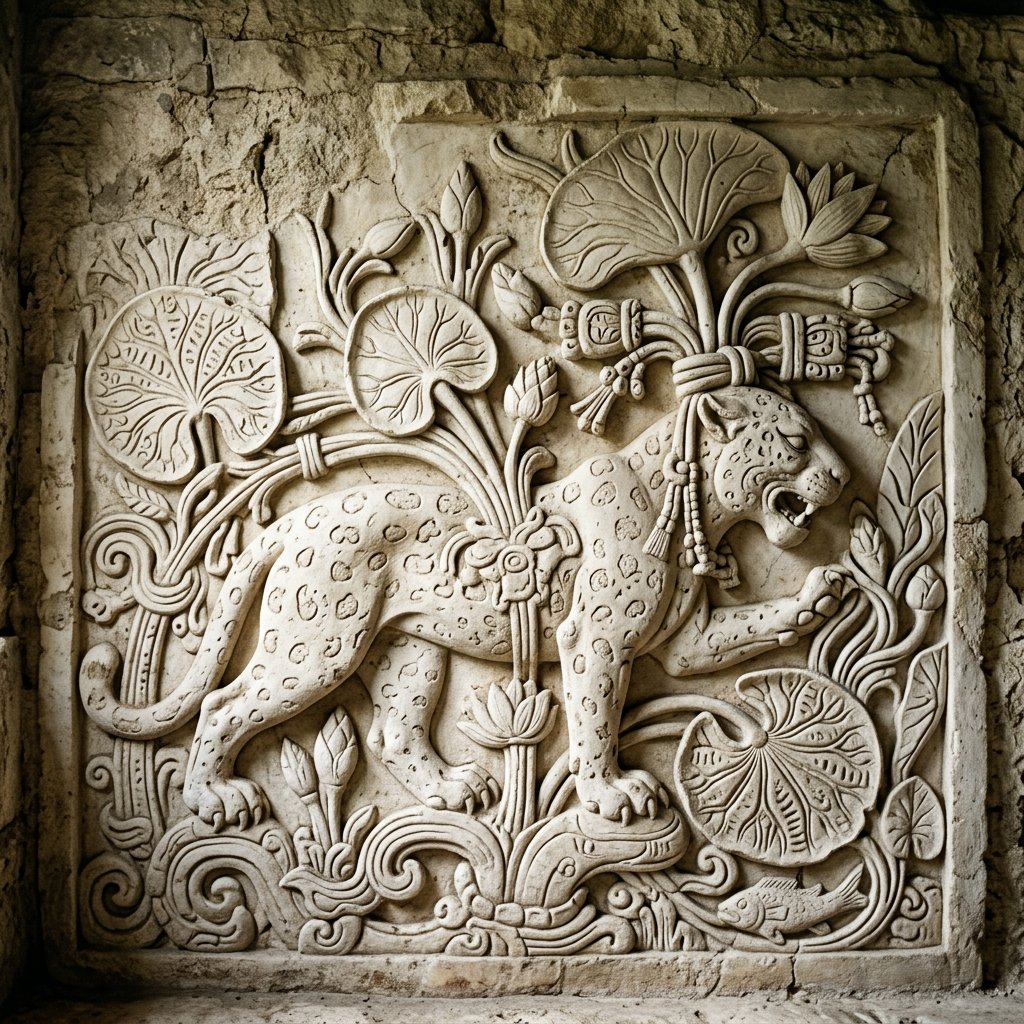 Ancient Maya symbol: The Water Lily